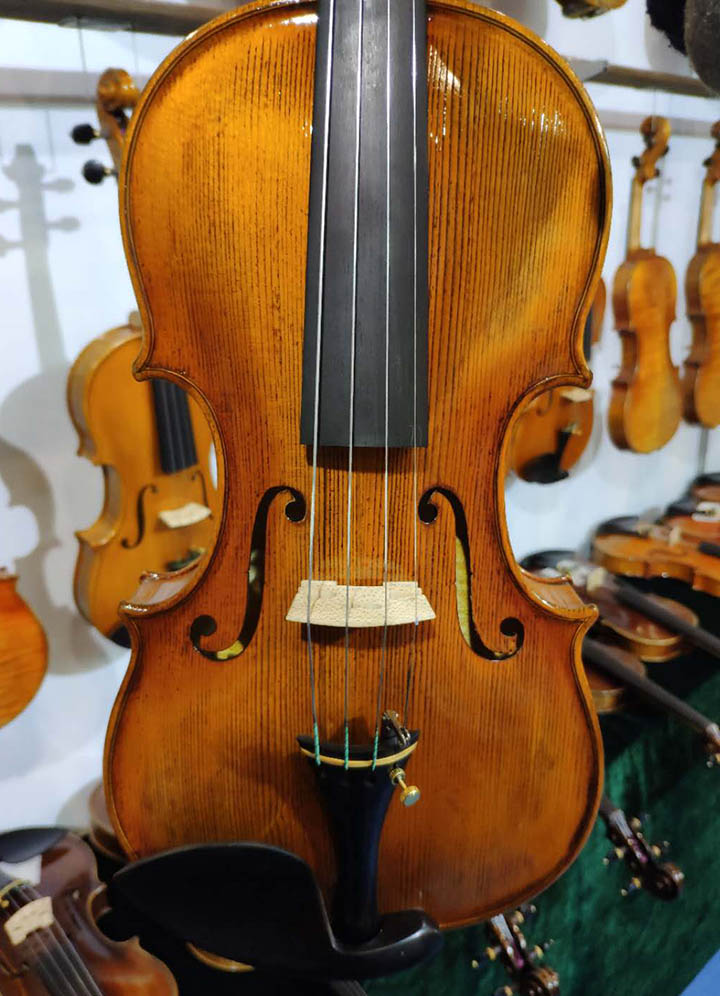 2年風(fēng)干歐料高端小提琴"