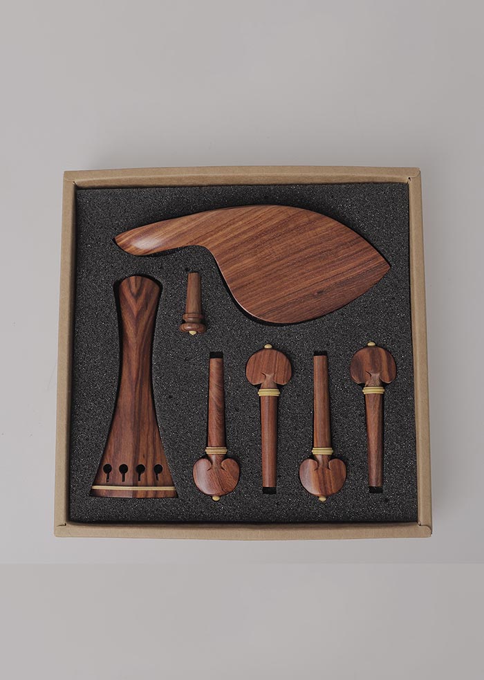 高檔小提琴4/4紅木配件