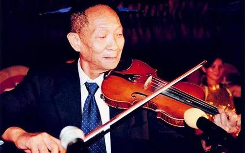 “雜交水稻之父”袁隆平和他的小提琴