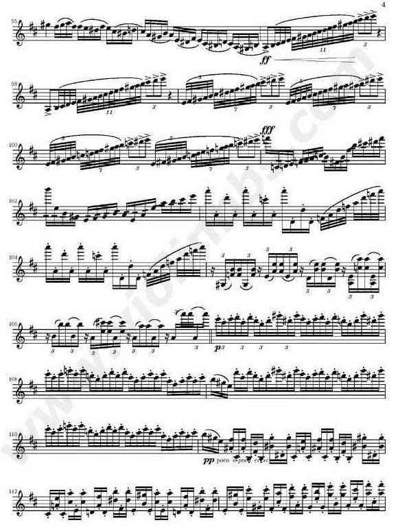 D大調(diào)小提琴協(xié)奏曲