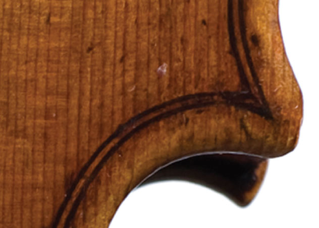 小提琴“Helvetica”上角