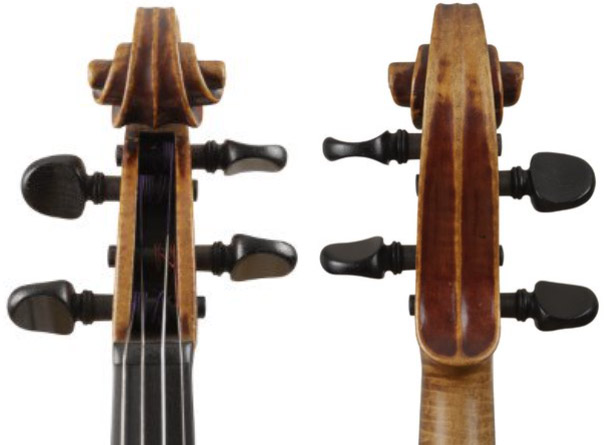 延斯·尼爾森·弗羅斯特小提琴琴頭