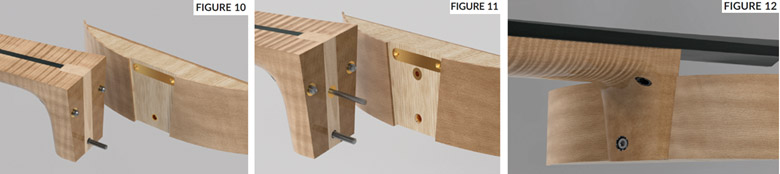 圖10 調解式琴頸構造圖
